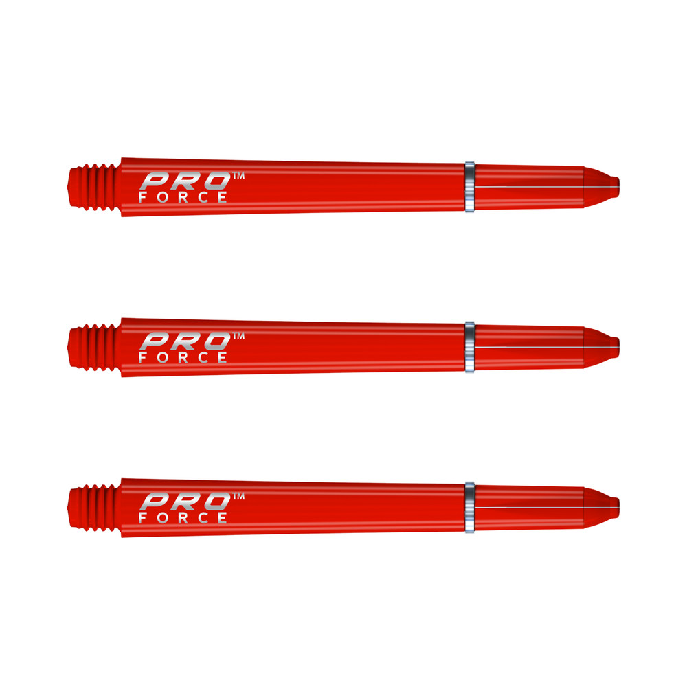 Winmau Pro-Force Dart Shafts Red - Medium