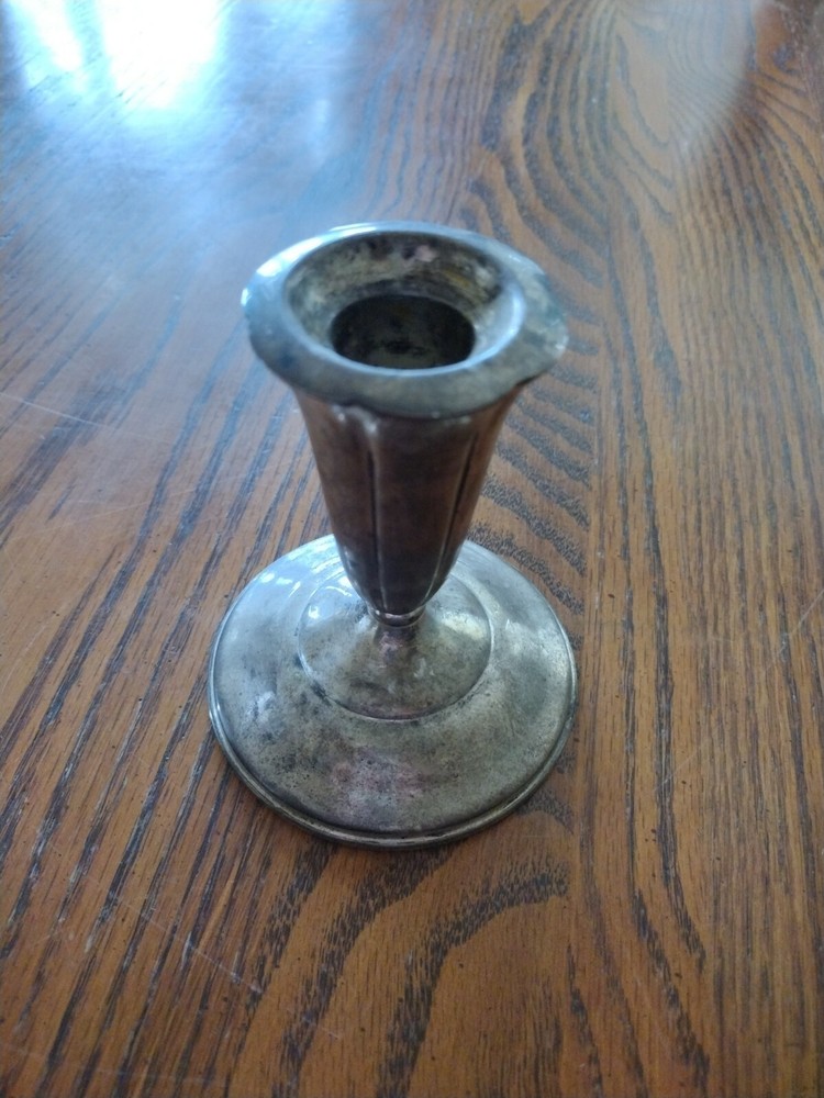 CARTIER STERLING SILVER CANDLESTICK HOLDER