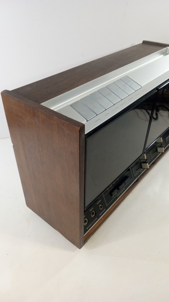 RARE Vintage Ampex Micro 87 Powered Cassette Deck - Tested READ