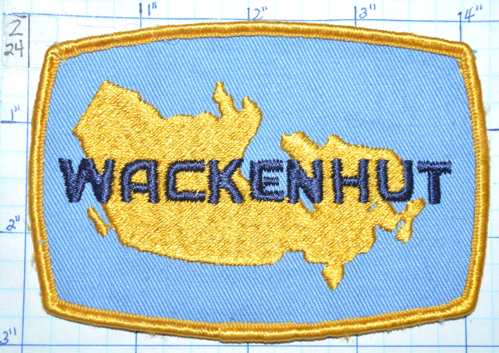 WACKENHUT PRIVATE SECURITY GUARD COMPANY CANADA DEFUNCT PATCH