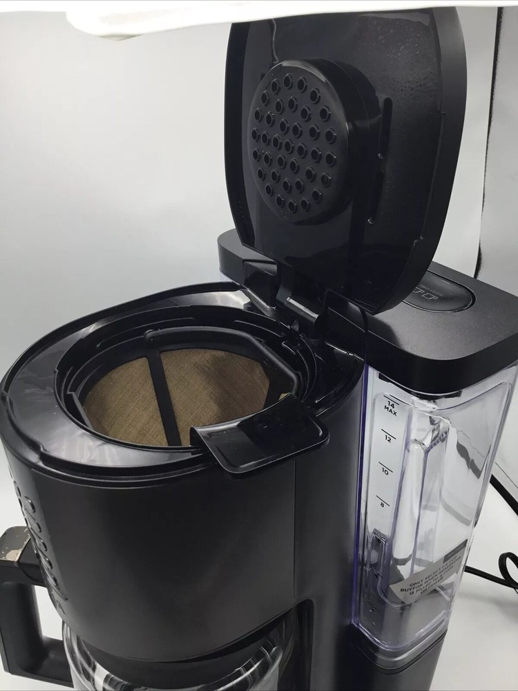 Ninja Coffee Maker 14 Cup Programmable XL Pro DCM201 Permanent Filter w/ Pot
