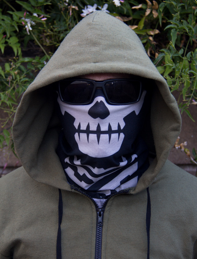 Milspec Monkey MSM SKULL FACE Multi Wrap Devgru Head Gear DUSTY BROWN - NEW