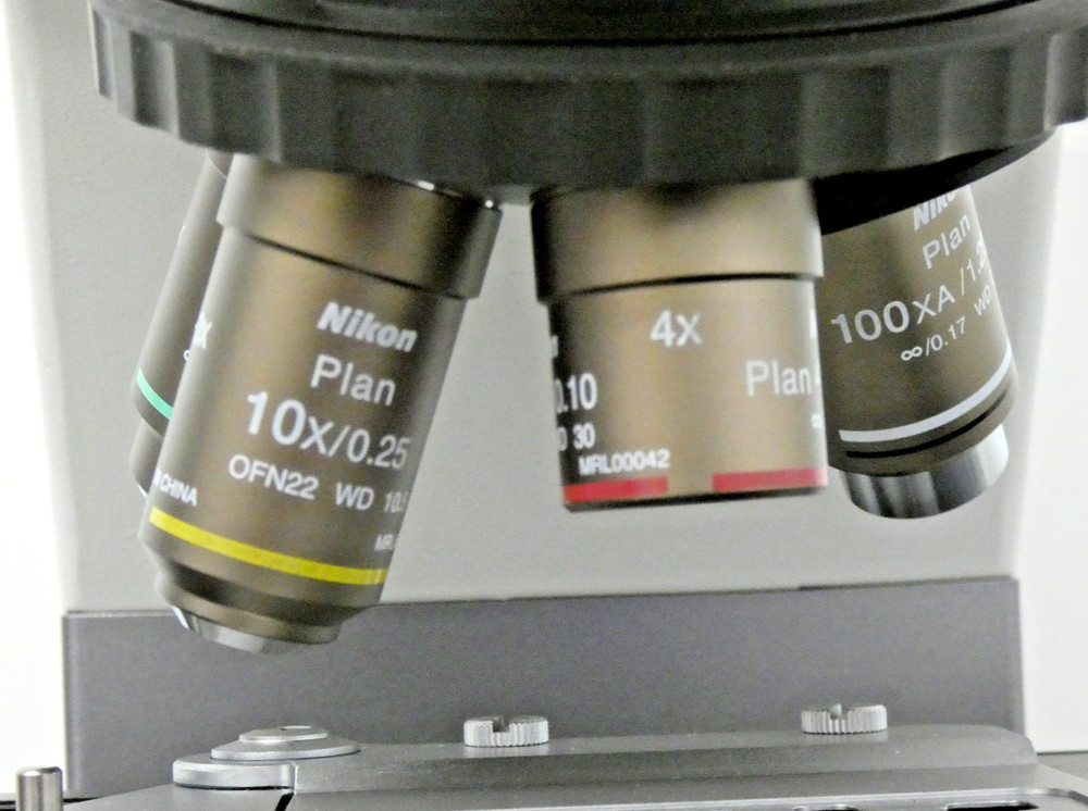 Nikon Eclipse 80i Microscope. Epi-Illumination Attachment + Intensilight C-HGFI