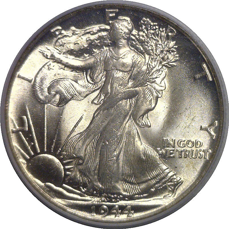 1944 Walking Liberty Half Dollar PCGS MS-65