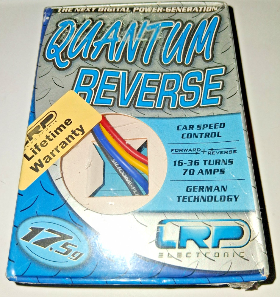 NIB LRP QUANTUM PRO REVERSE brushed ESC Speed Control New Sealed
