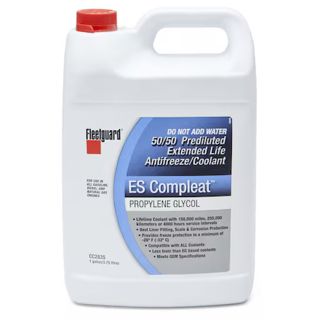 Fleetguard Cc2835 Coolant Premix