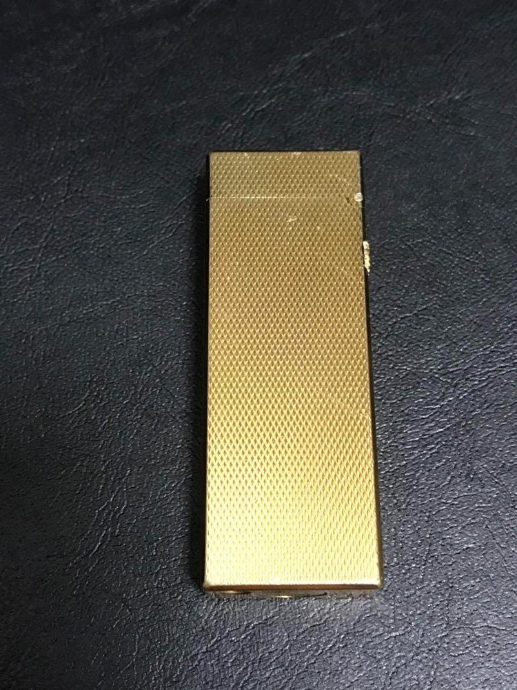 Overhauled Dunhill Rollagas lighter Gold without box