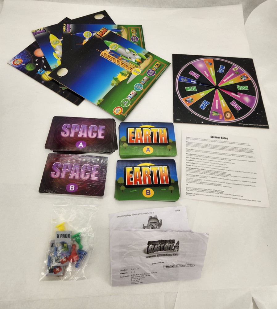 Comprehension Blast Off - A Reading Comprehension Game Complete
