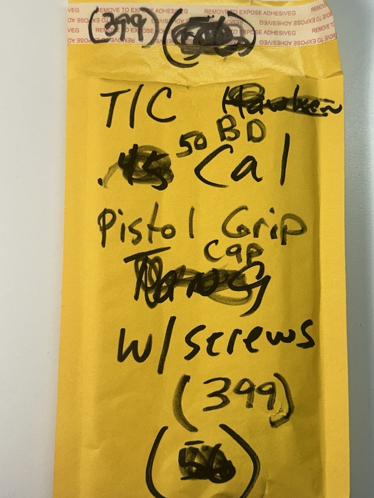 Thompson Center Black Diamond Inline Muzzleloader Pistol Grip Cap With Screws