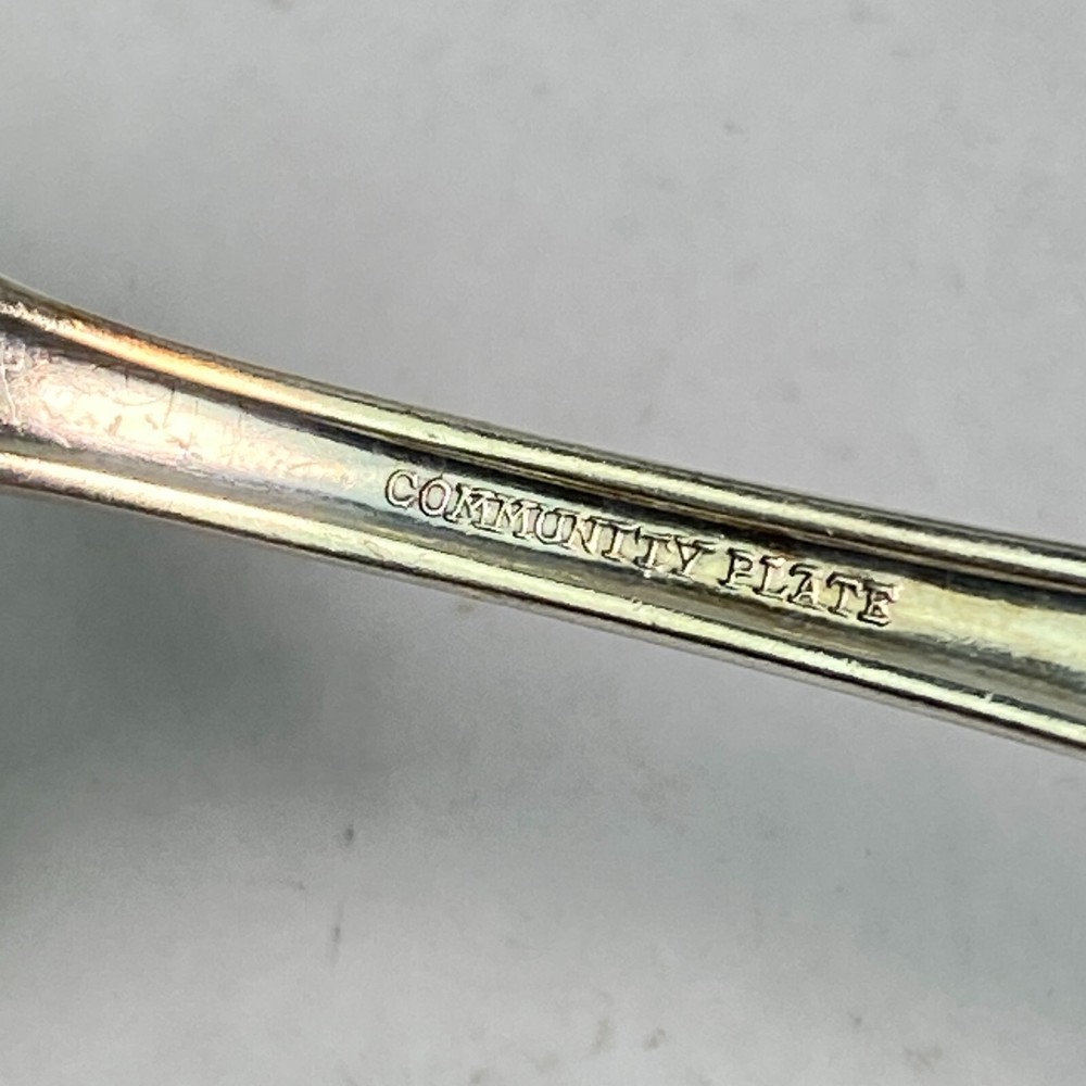 Community Silverplate Serving FORK 8.5" Kitchen Antique Vintage