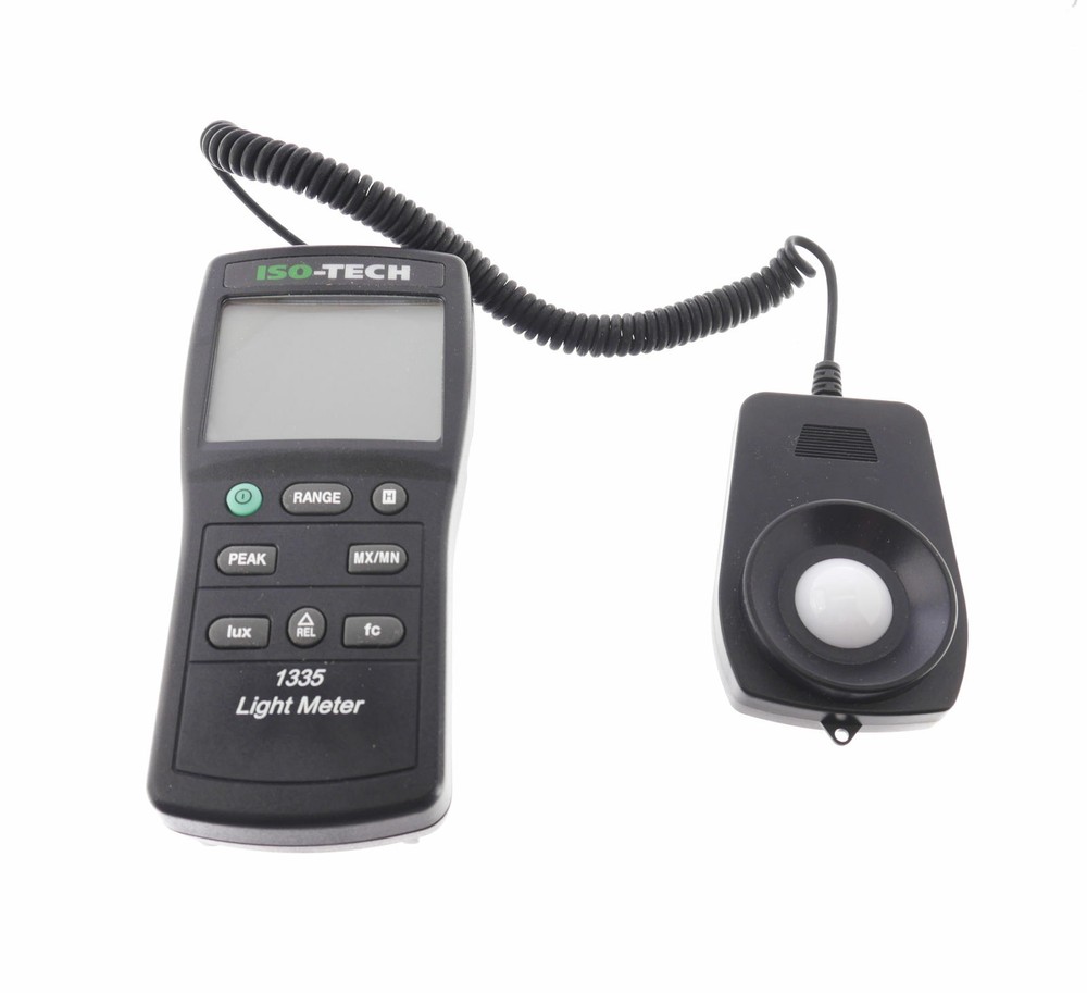 ISO-TECH 1335 LIGHT METER LUX-1335 RS 442-0357