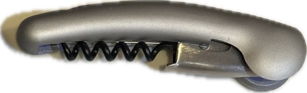 VTG MULTI PURPOSE BAR KITCHEN TOOL CORKSCREW BOTTLE OPENER PLUS GRAY SILVER 5”