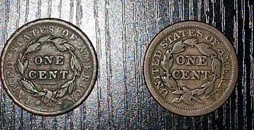 1838 & 1848 Large Cent