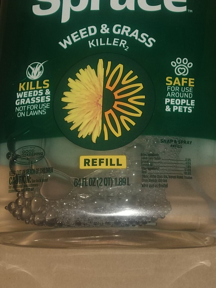 Spruce Snap & Spray Weed & Grass Killer 64oz Refill