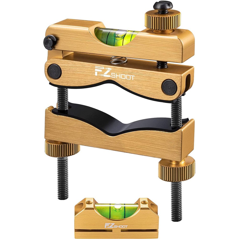 Scope Leveling Tool Scope Mounting Level Kit for Gunsmithing & Maintenance Gold