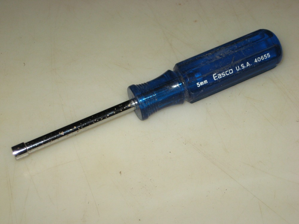 NEW 5mm Hex Nut Driver, USA, EASCO # 40655