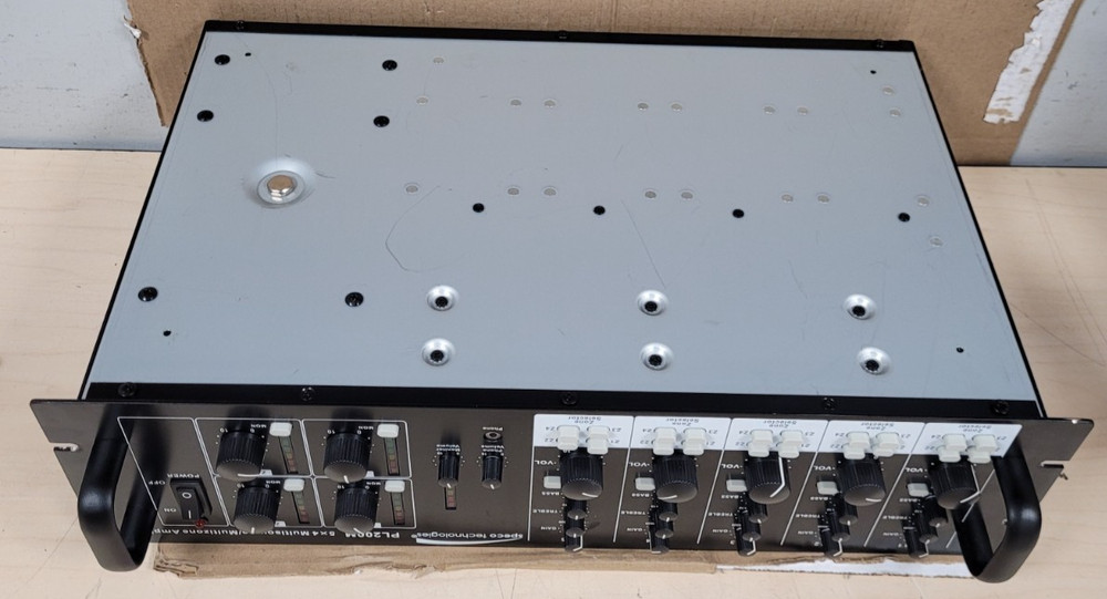 SPECO TECHNOLGIES PL200M AMPLIFIER (POWERS ON!)