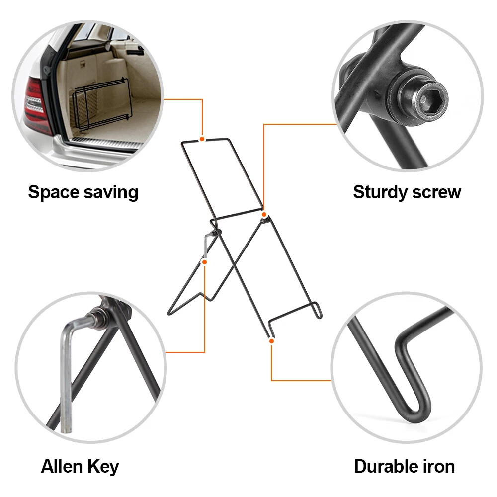 Carbon Steel Solar Panel Stand Mounting Bracket Quick Adjustment Holder Foldable