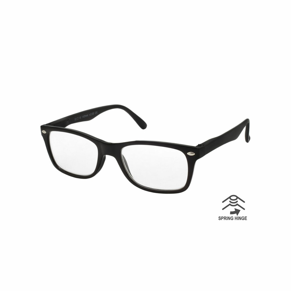MENS WOMENS READING GLASSES UNISEX SPRING HINGE 6 PACK READERS BULK NEW READER