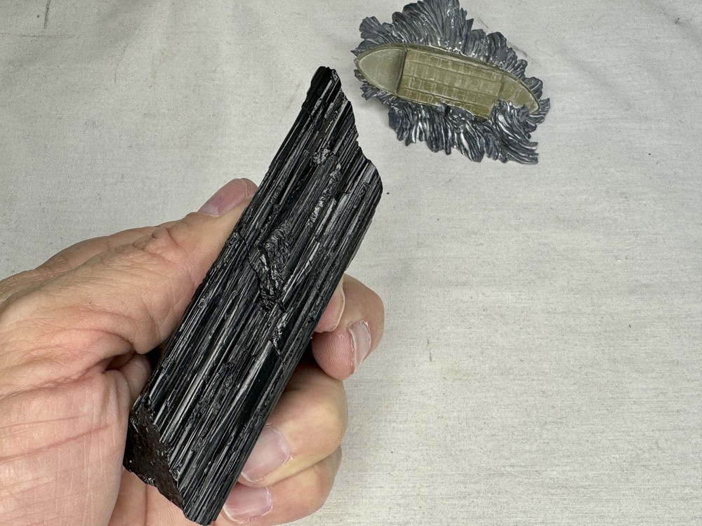 Noah's Ark, Gopher Wood Piece, Solid Resin, Contains Real Artifacts, Free Book