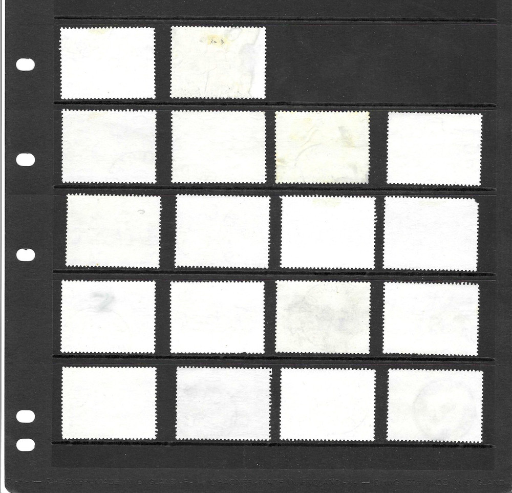 BERMUDA 1962-68 SET OF 18 USED