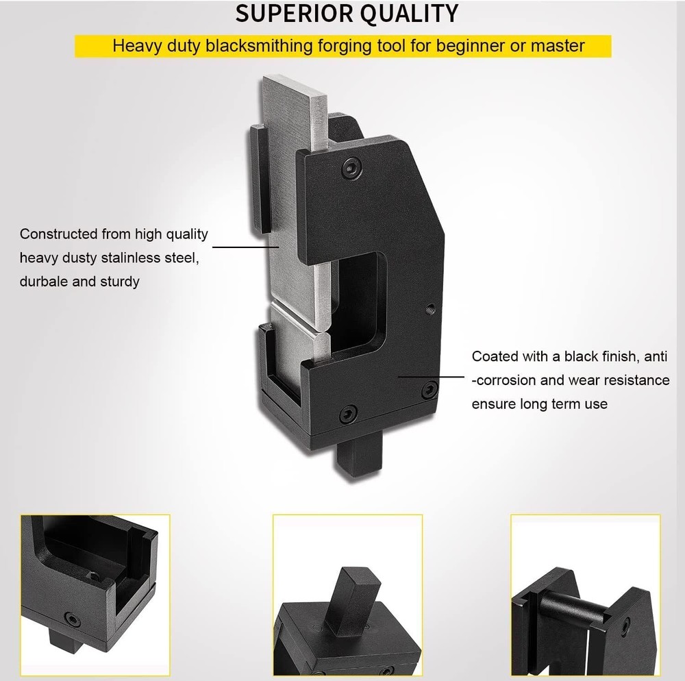 Blacksmith G2 Guillotine Tool Use for Round or Square Shoulders