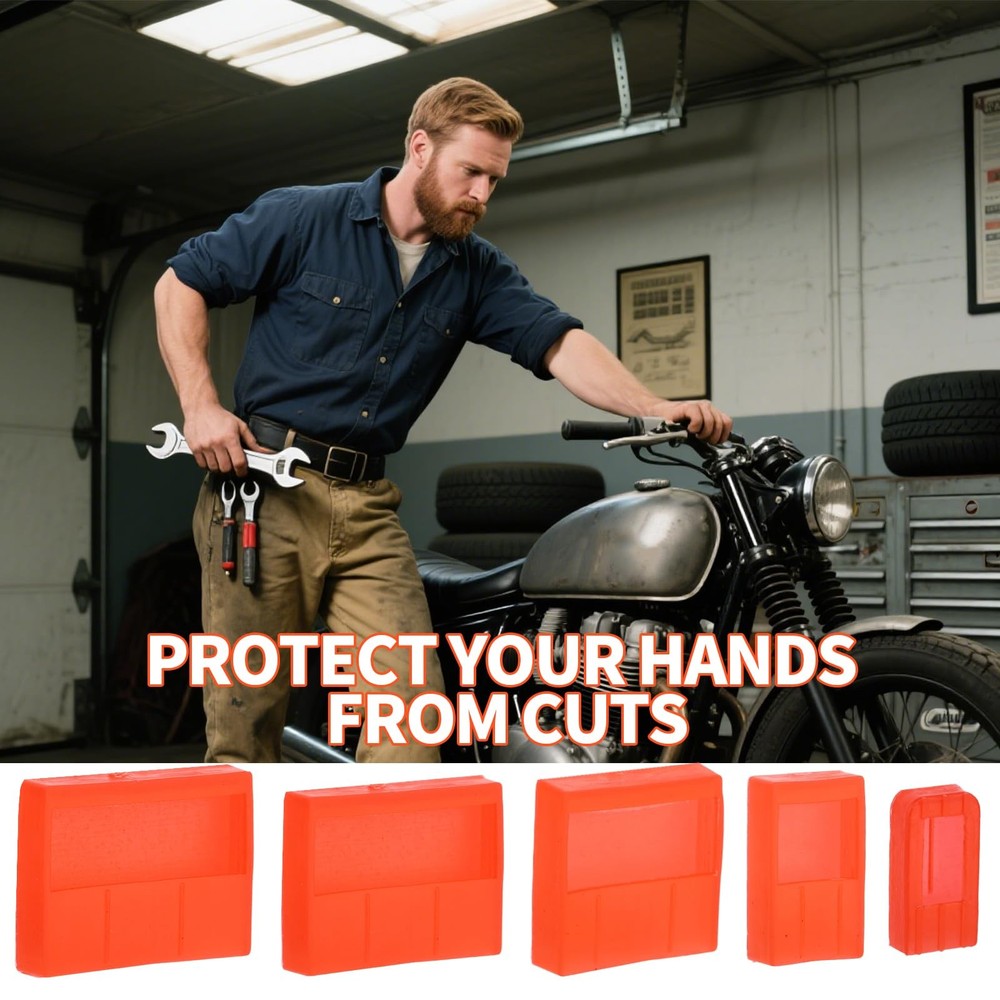 20pcs Chisel Edge Guards, Plastic Protective Covers for Chisel Blades Durable...