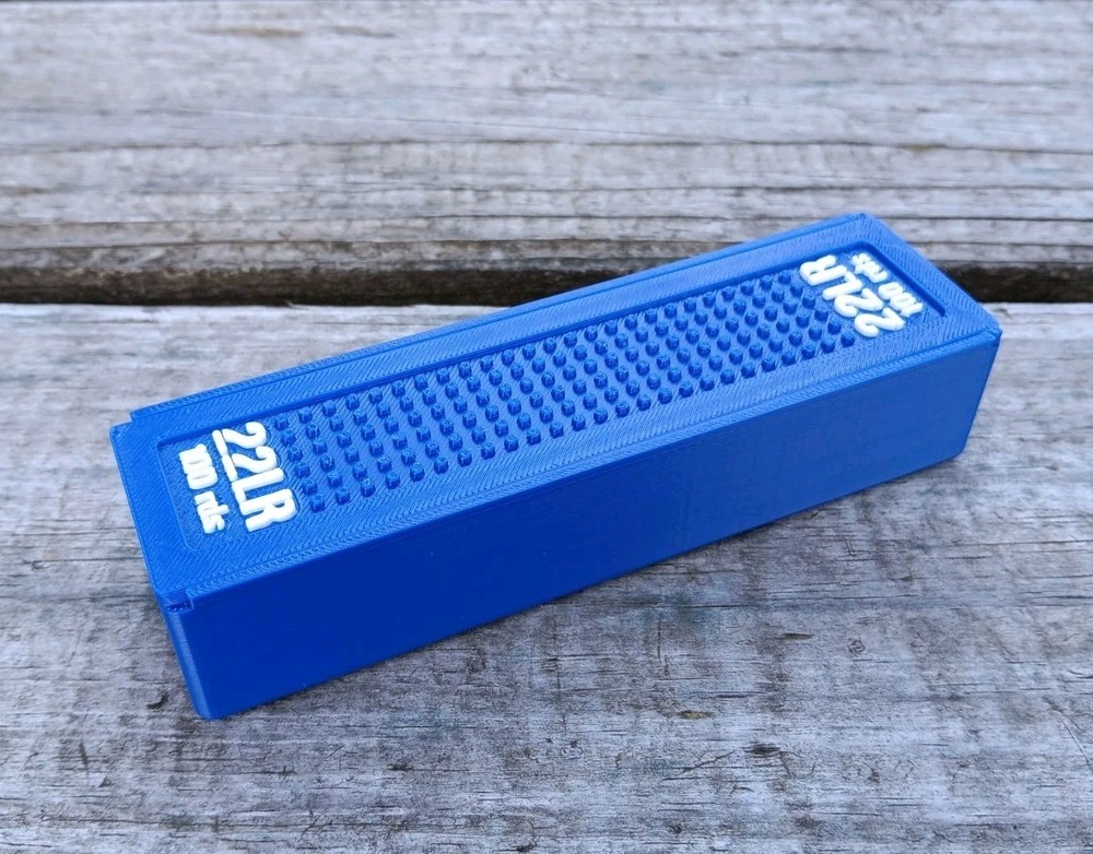 22LR Ammo Box 100rd Capacity (3 Pack)