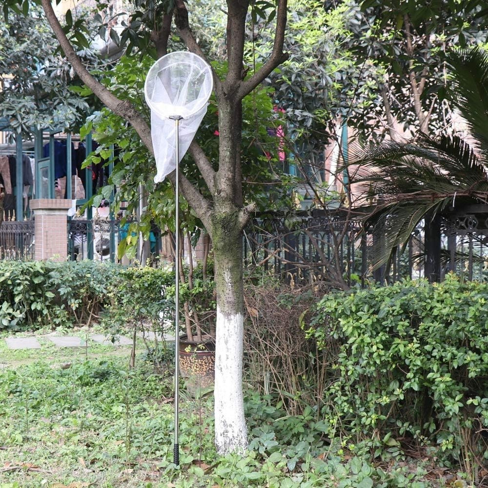 Multi-Function Insect Net with 12" Diameter, 24" Depth, 59" Extendable Handle