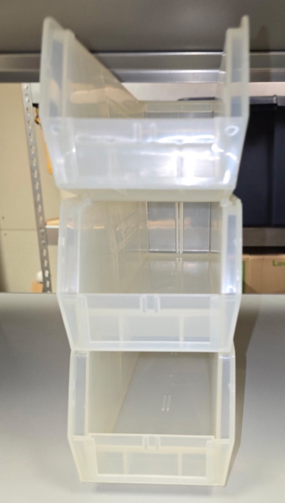 12 Quantum Storage Ultra 224 Stack & Hang Bins Dims Below Organization Garage