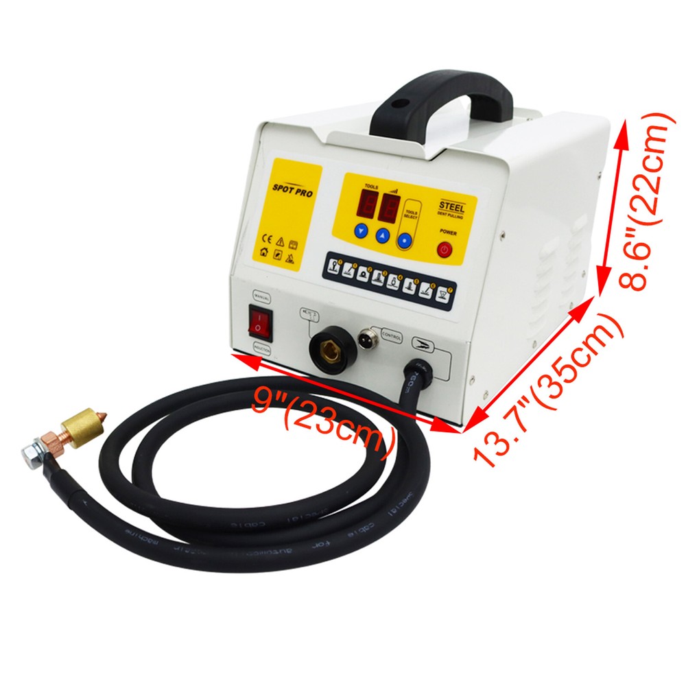 Spot Welder Dent Puller Kit 220V Steel Dent Pulling Machine Car Repair Tool