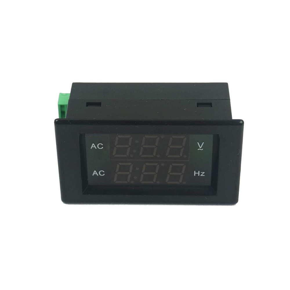 Digital Ac Voltage Frequency Meter Ac 80500v Voltmeter 4565hz Frequency Counter