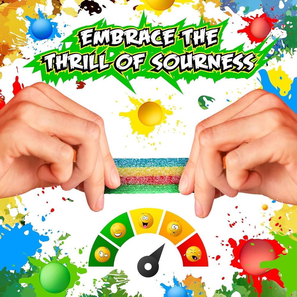 SourZap Sour Belts | 8-Ounce Pack | Bite-Size Gummy Candy
