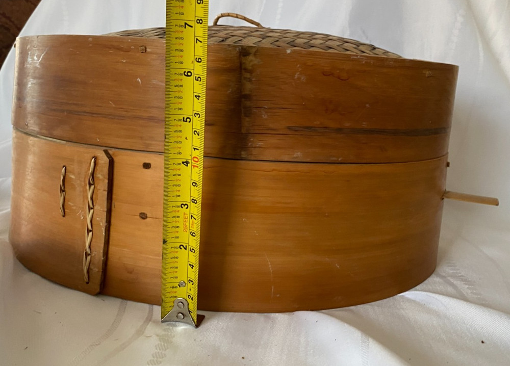 12 1/2" Bamboo Steamer Basket