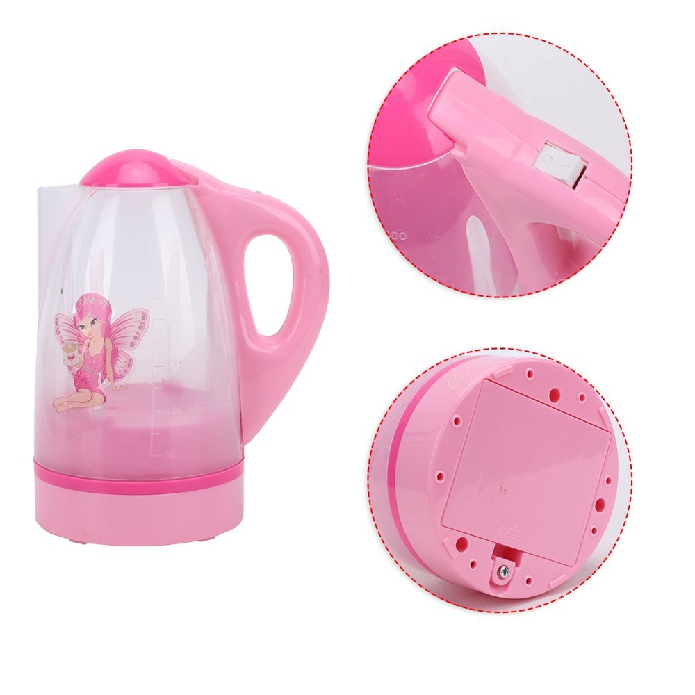 Quality Plastic Children Simulation Safe Light Mini Electric Kettle Small BEA