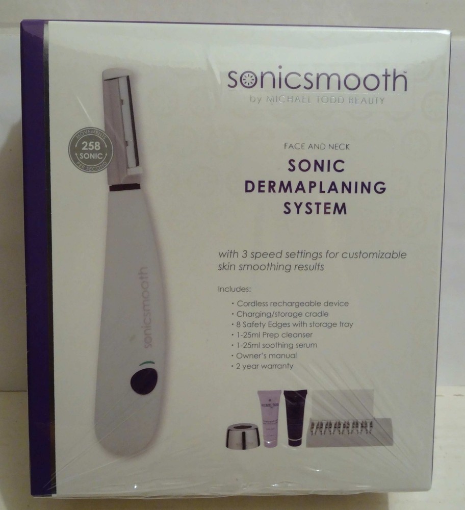 Michael Todd Sonicsmooth Face and Neck Sonic Dermaplaning Removal System