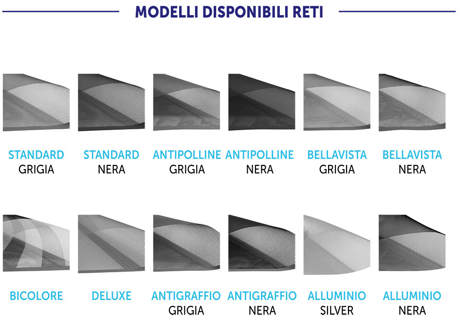ALUMINUM SILVER Customized Replacement Net for Fixed or Sliding Mosquito Nets