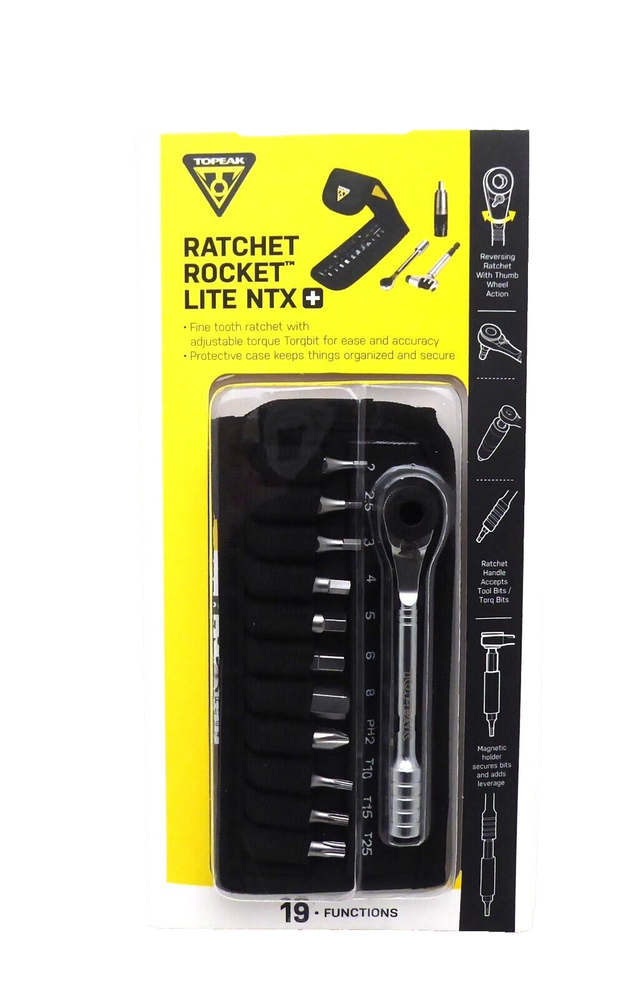 Topeak Ratchet Rocket Lite NTX+, 19 Functions