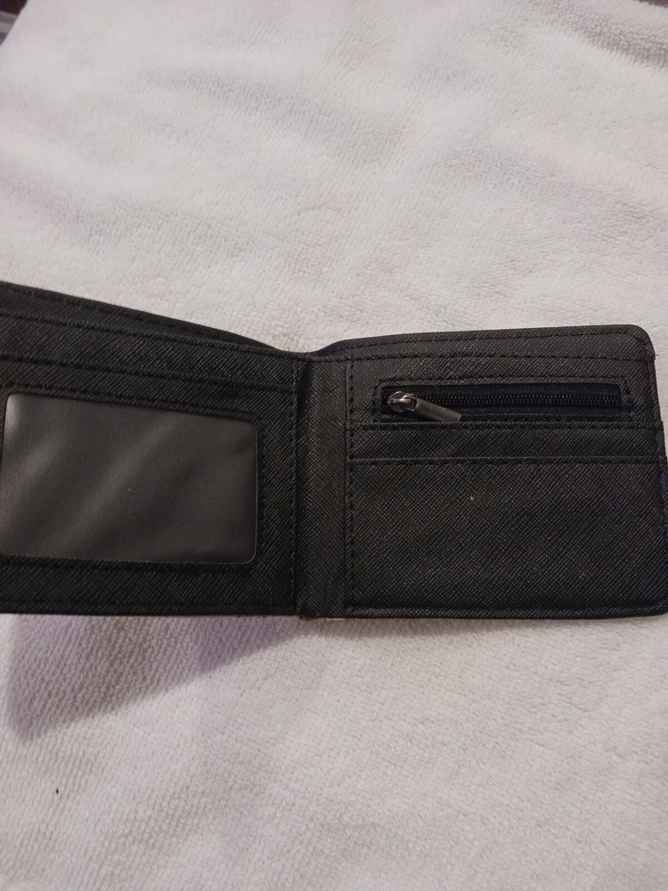 One Piece Logo Print Bi-Fold Wallet