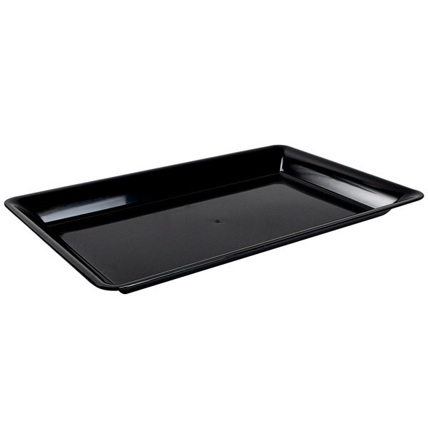 Fineline RC572PP.BK 10x14-inch Platter Polypropylen Black Rectangular Tray 25/СS