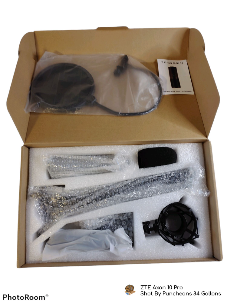 TONOR USB Microphone Kit Studio Mic Bundle with Adjustment Arm Stand