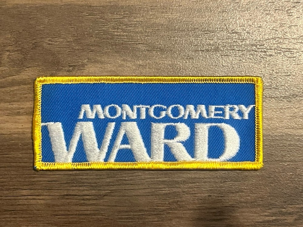 Vintage Montgomery Ward Sew On Patch Unused