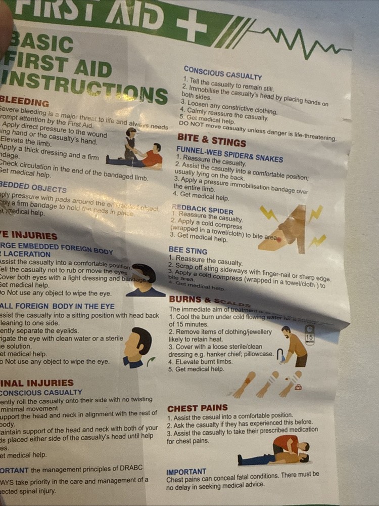 Watbas Roadside Emergency Kit Bag Set