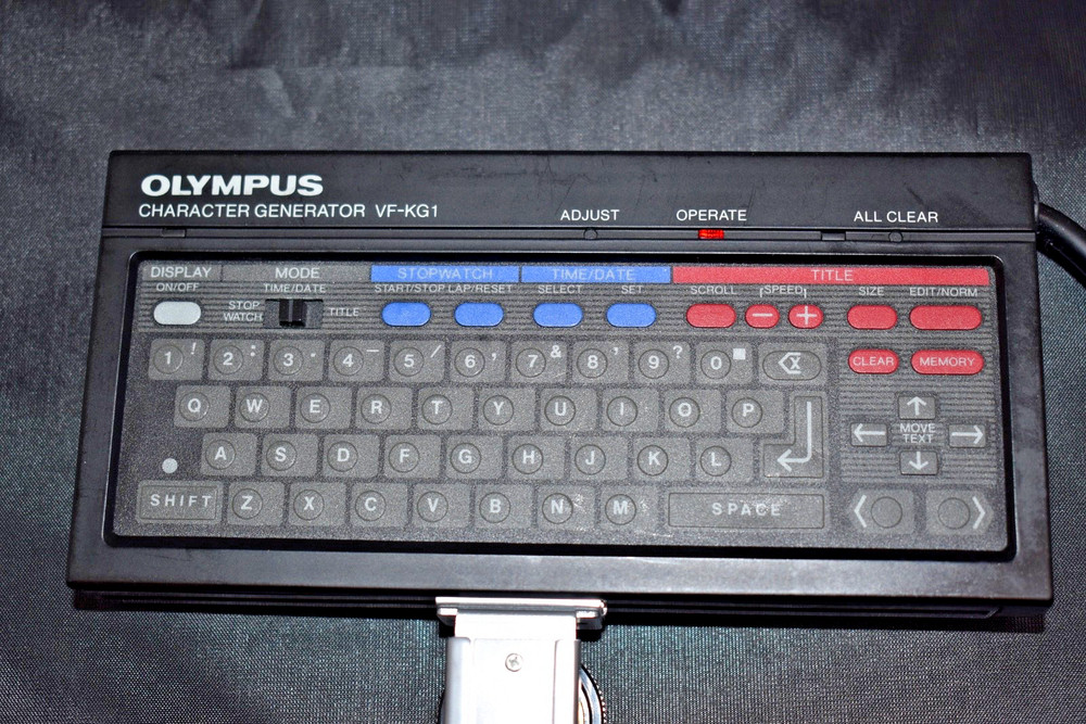 Olympus Character Generator VF-KG1