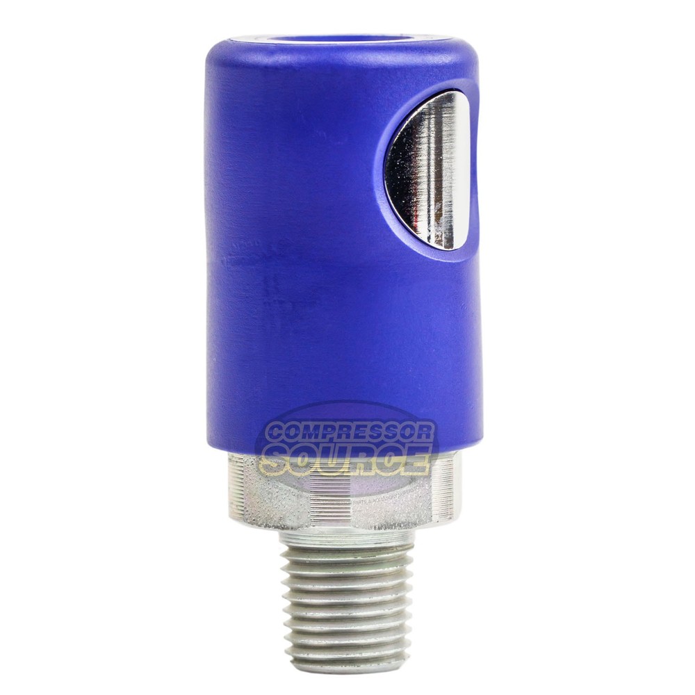 2 Pack Prevost Silver Air Plug Coupler IRC 061251 1/4" MNPT Quick Coupling