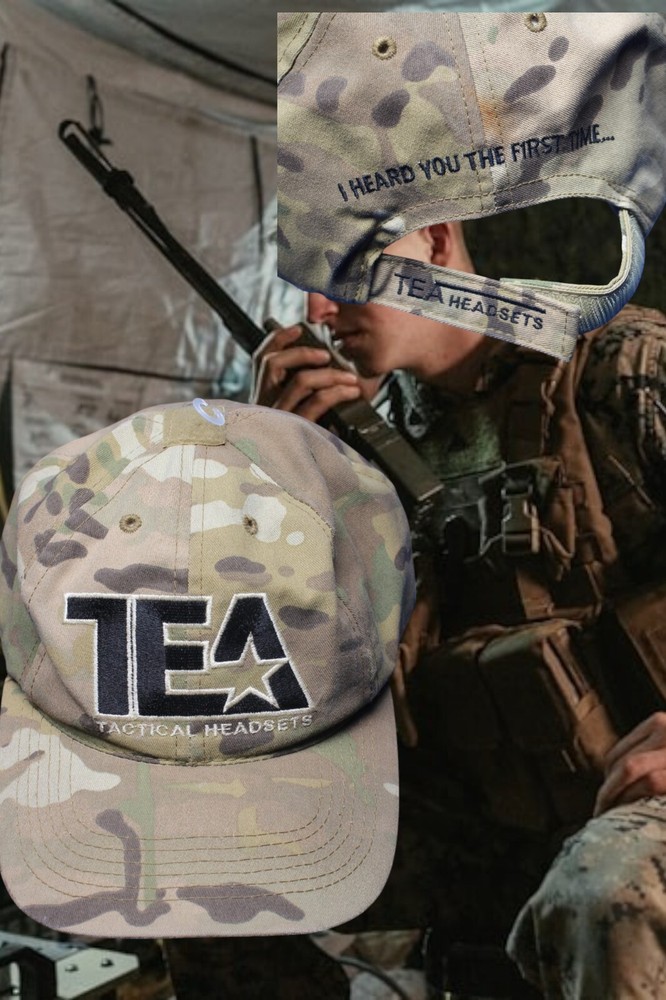 Military Tactical Headset hat cap camo