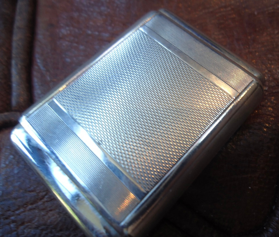 Dunhill 'La Captive' Clock - Art Deco - .925 Silver - 1920's - Working - Coronet