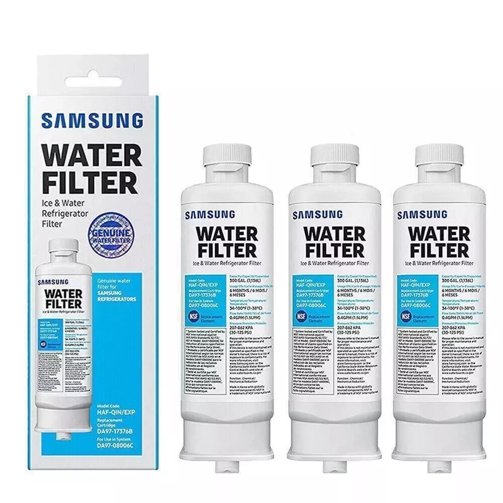 1 PACK Genuine Samsung DA97-17376B HAF-QIN/EXP REFRIGERATOR Water Filter