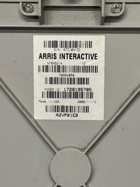 ARRIS Interactive NTBN52IA Network Interface Controller Enclosure