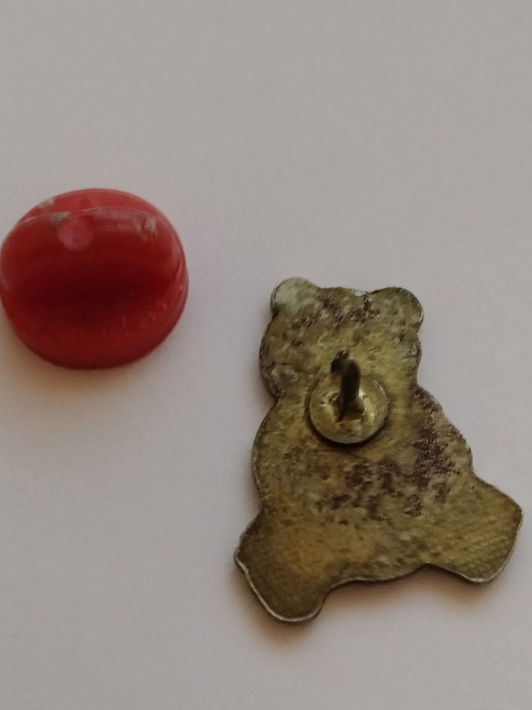 Panda Bear Sitting Small Tack Pin